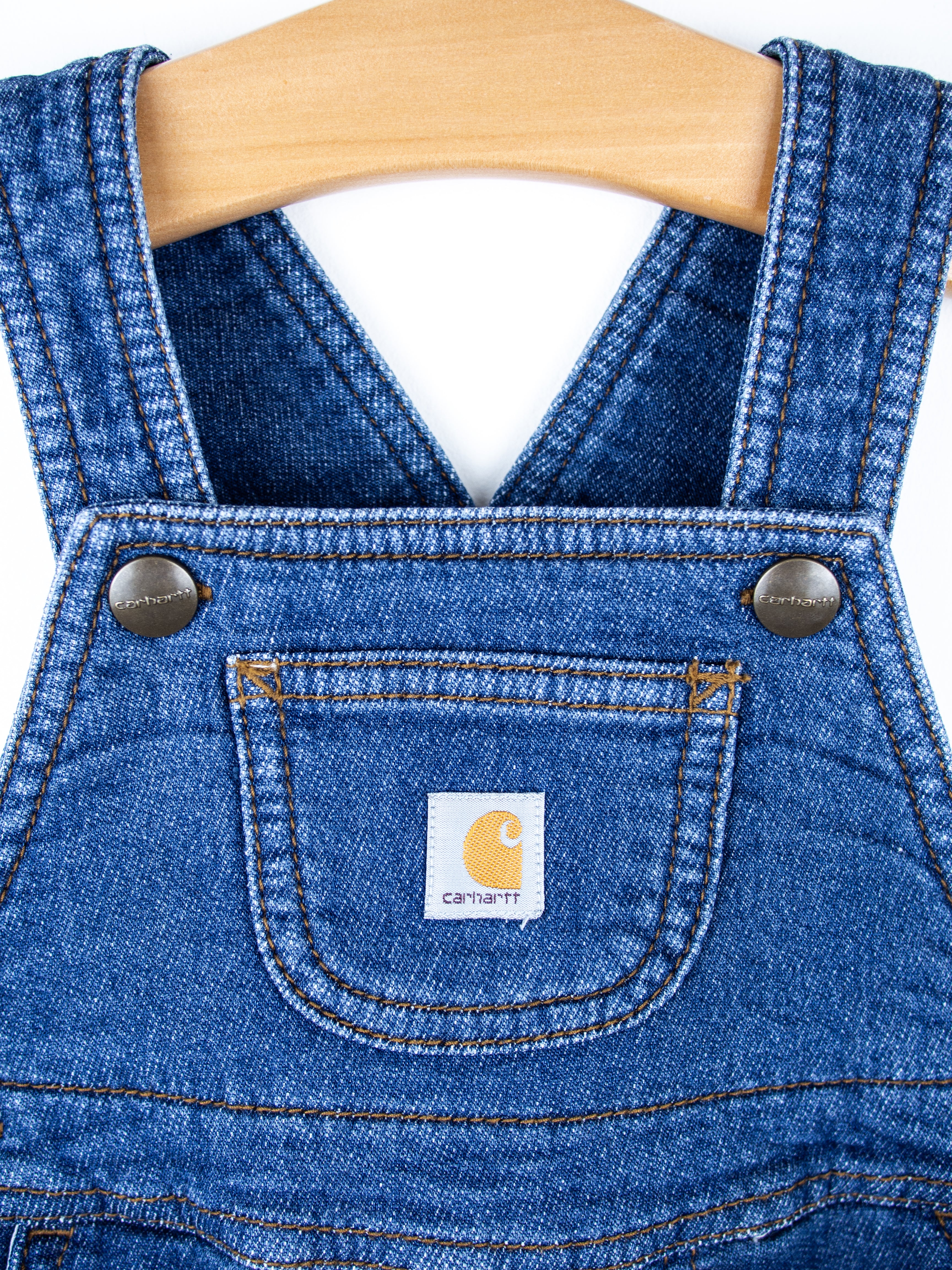 Carhartt Denim Style Dungarees - Age 9 months