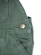 Carhartt Forest Green Canvas Dungarees - Age 6 months