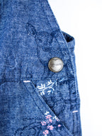 Carhartt Woodland Floral Frill Dungarees - Age 6 months