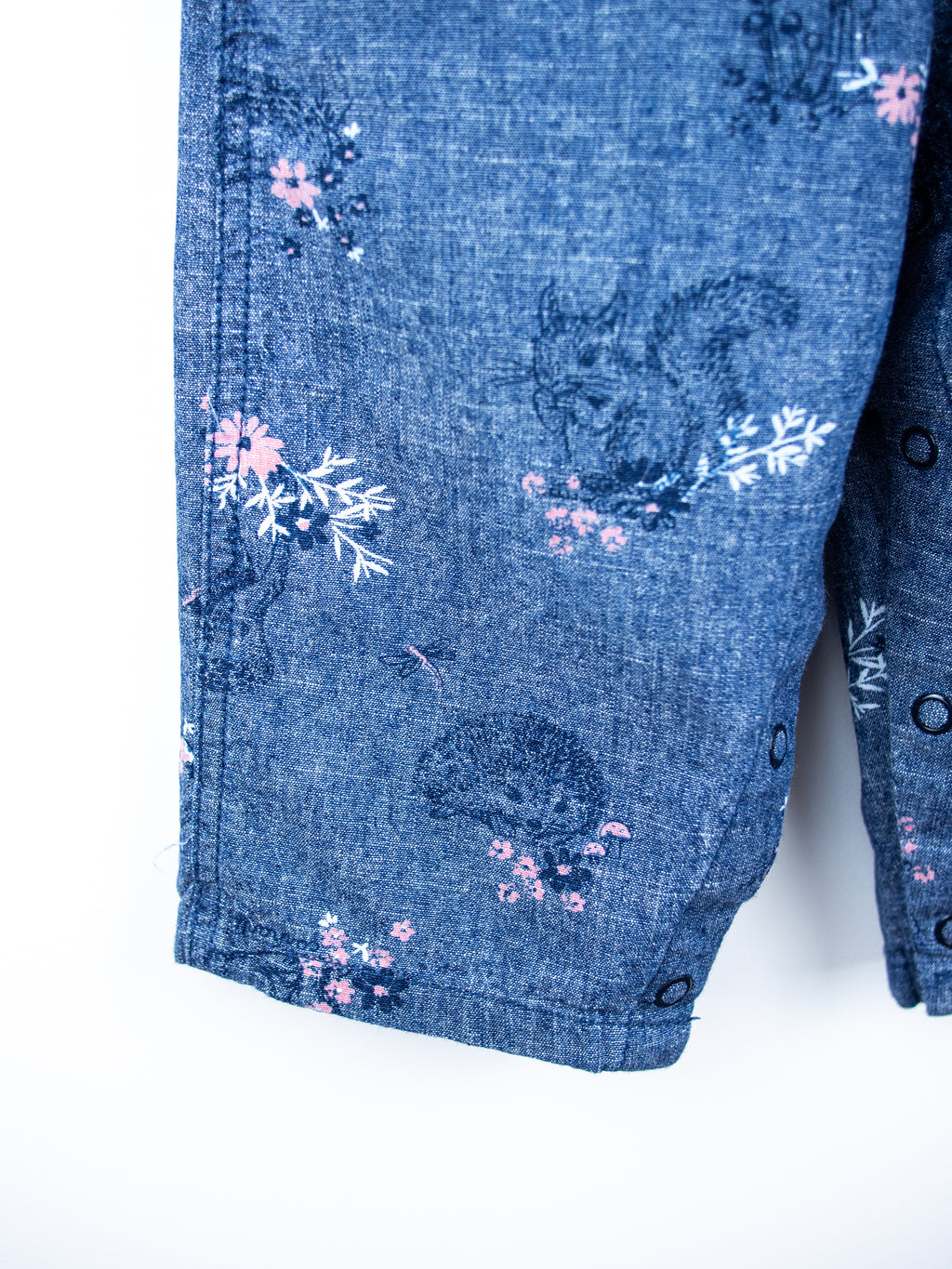 Carhartt Woodland Floral Frill Dungarees - Age 6 months