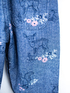 Carhartt Woodland Floral Frill Dungarees - Age 6 months