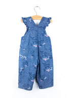 Carhartt Woodland Floral Frill Dungarees - Age 6 months