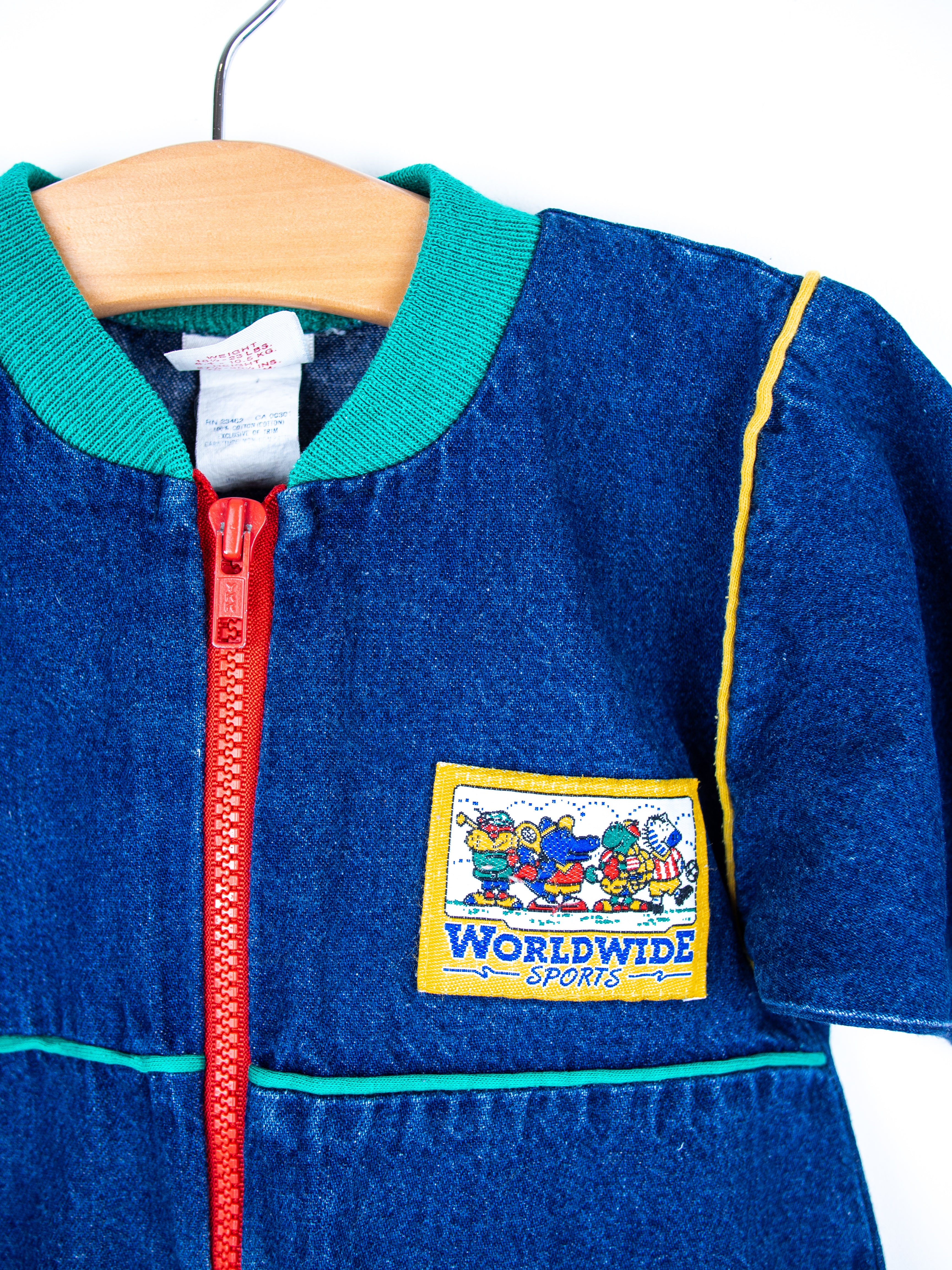 Vintage Denim Boiler Suit - Age 12 months