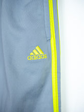 Load image into Gallery viewer, Adidas Grey &amp; Neon Lime Trackie Trousers - Age 3T
