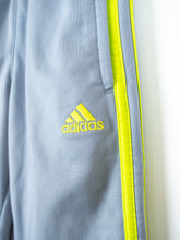 Load image into Gallery viewer, Adidas Grey &amp; Neon Lime Trackie Trousers - Age 3T
