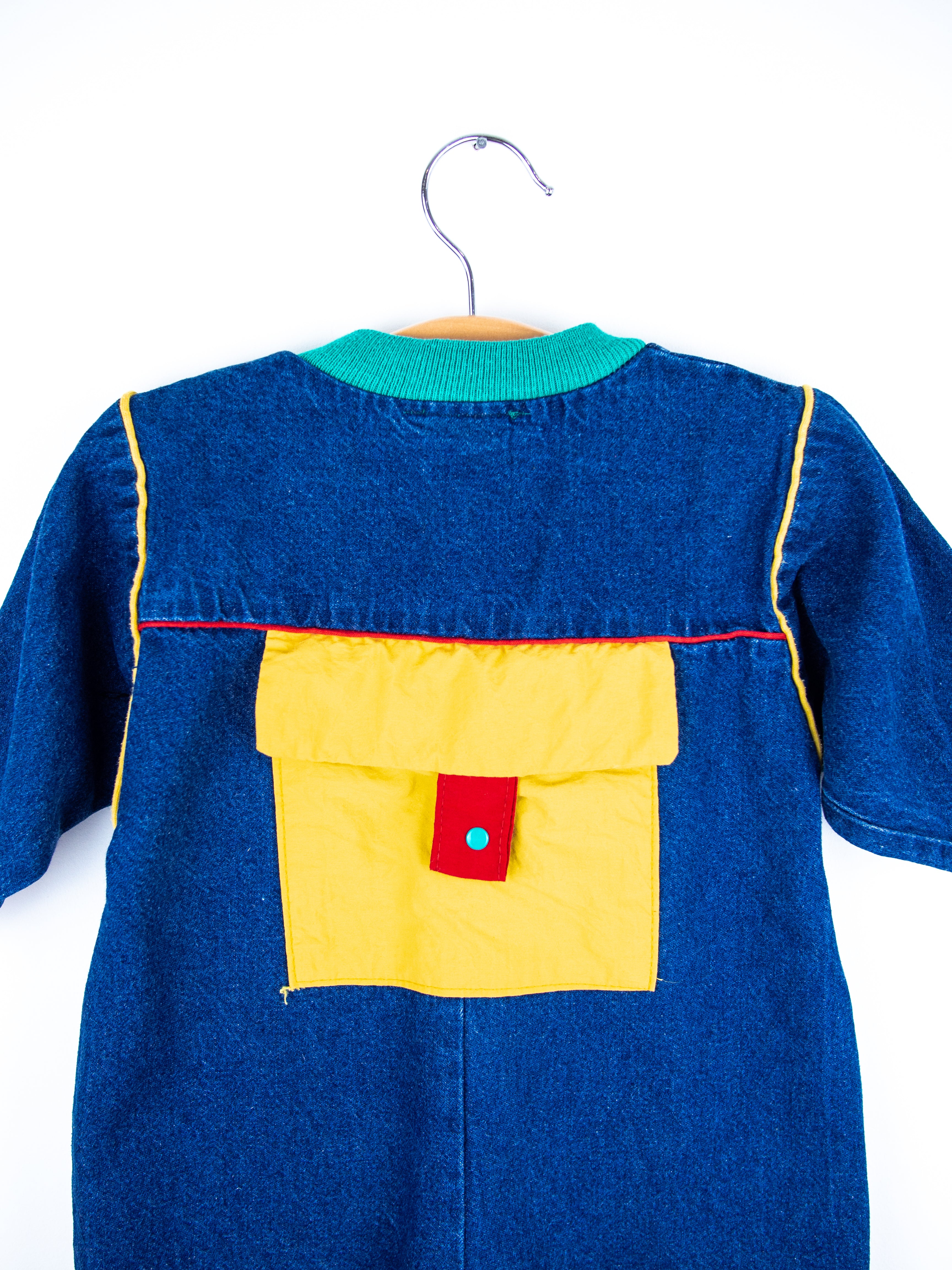 Vintage Denim Boiler Suit - Age 12 months