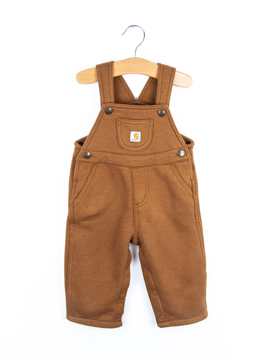 Carhartt Brown Jersey Dungarees
