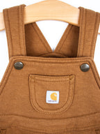 Carhartt Brown Jersey Dungarees
