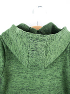 Carhartt`Forest Green Marl Knit Snowsuit - Age 9-12 months