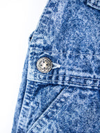 Osh Kosh Vintage Acid Wash Denim Dungarees - Age 3T