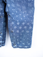 Carhartt Rare Block Print Chambray Dungarees - Age 18 months