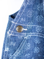 Carhartt Rare Block Print Chambray Dungarees - Age 18 months