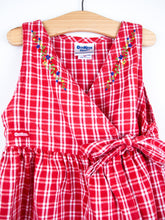 Load image into Gallery viewer, Osh Kosh Red Gingham Wrap Dress - Age 3T
