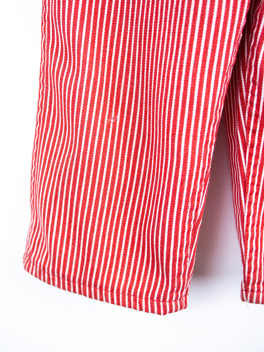 Osh Kosh Red Hickory Stripe Dungarees - Age 18 months