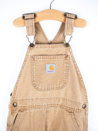 Carhartt Vintage Sand Canvas Dungarees - Age 3T