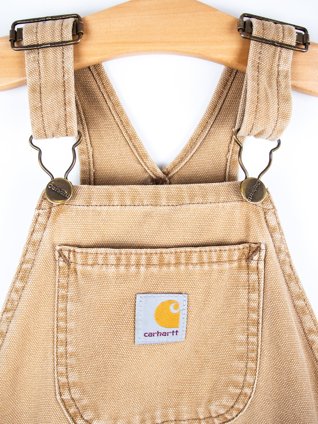 Carhartt Vintage Sand Canvas Dungarees - Age 3T