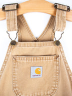 Carhartt Vintage Sand Canvas Dungarees - Age 3T