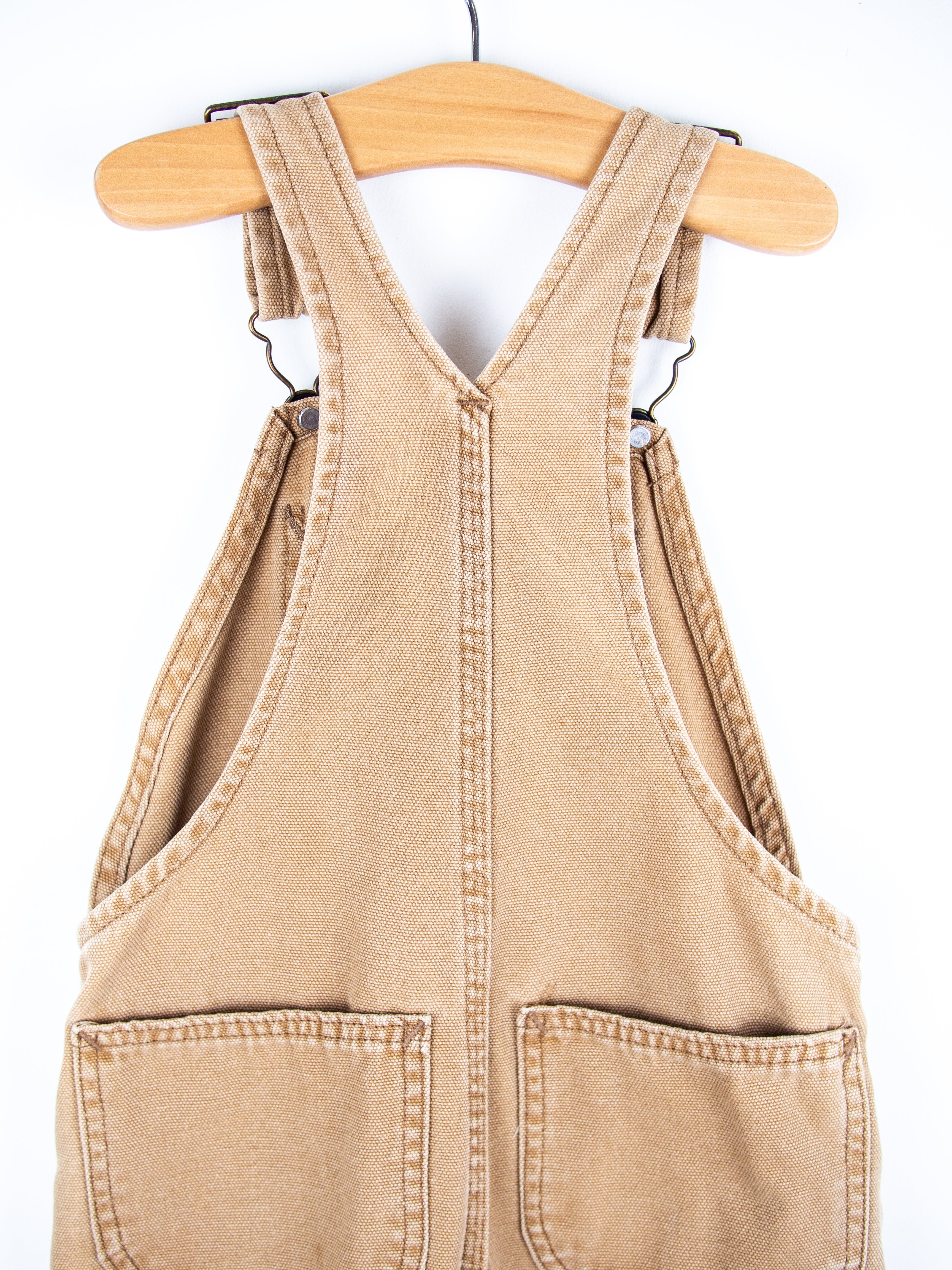 Carhartt Vintage Sand Canvas Dungarees - Age 3T