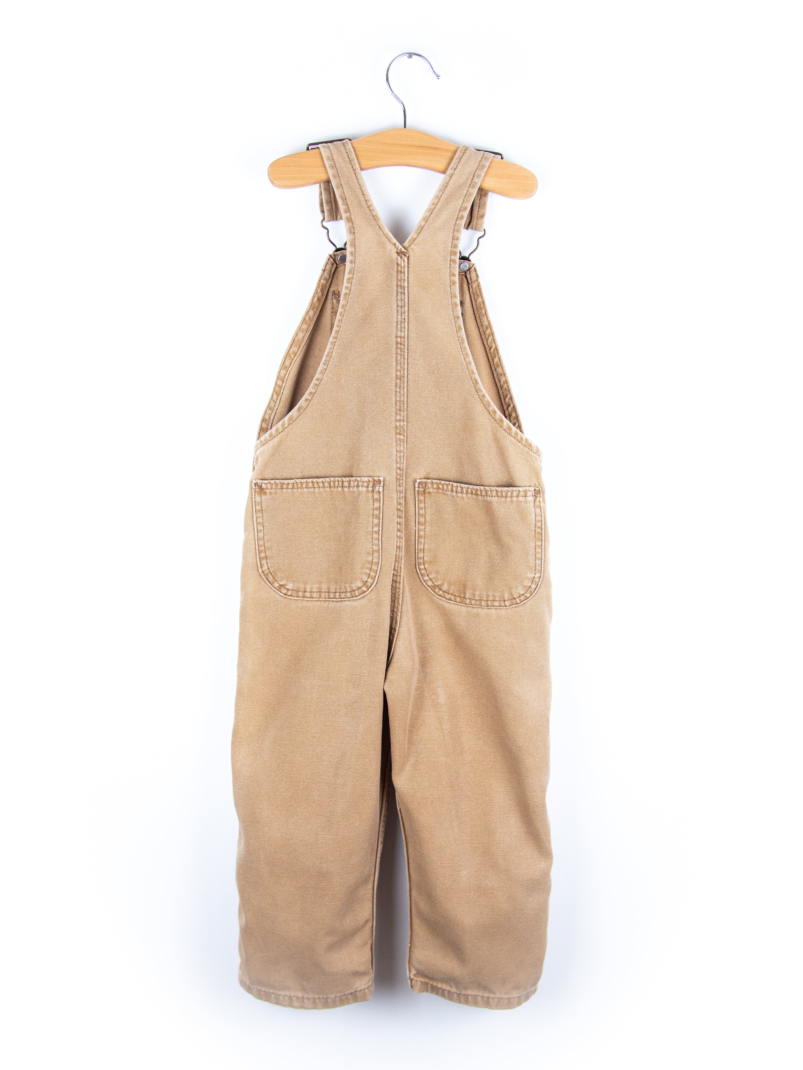Carhartt Vintage Sand Canvas Dungarees - Age 3T