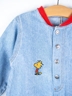 Vintage Rare Snoopy Denim Boiler Suit - Age 24 months