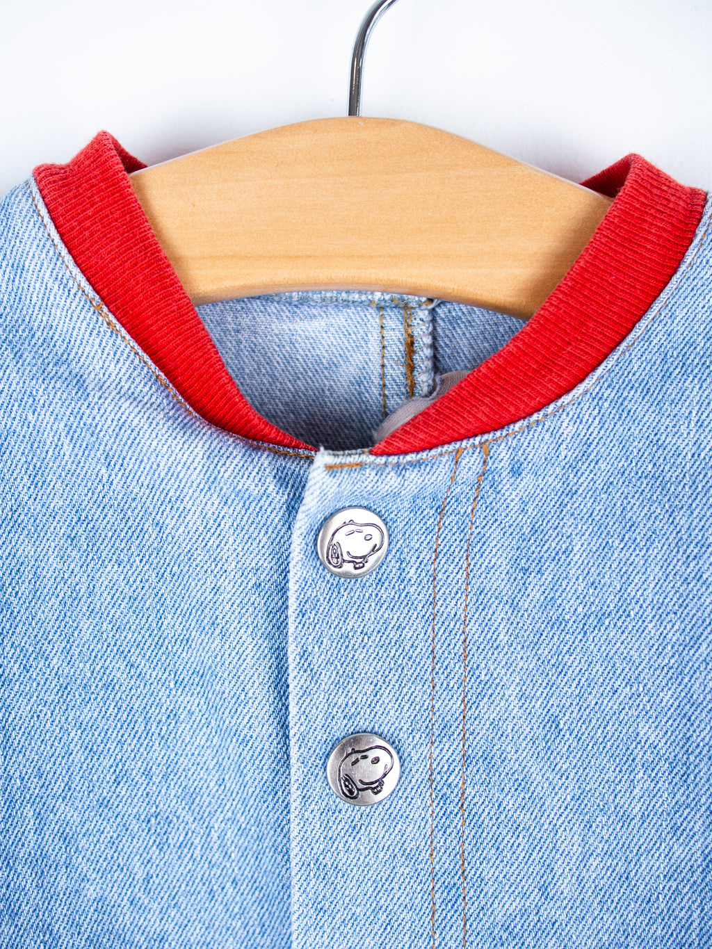 Vintage Rare Snoopy Denim Boiler Suit - Age 24 months