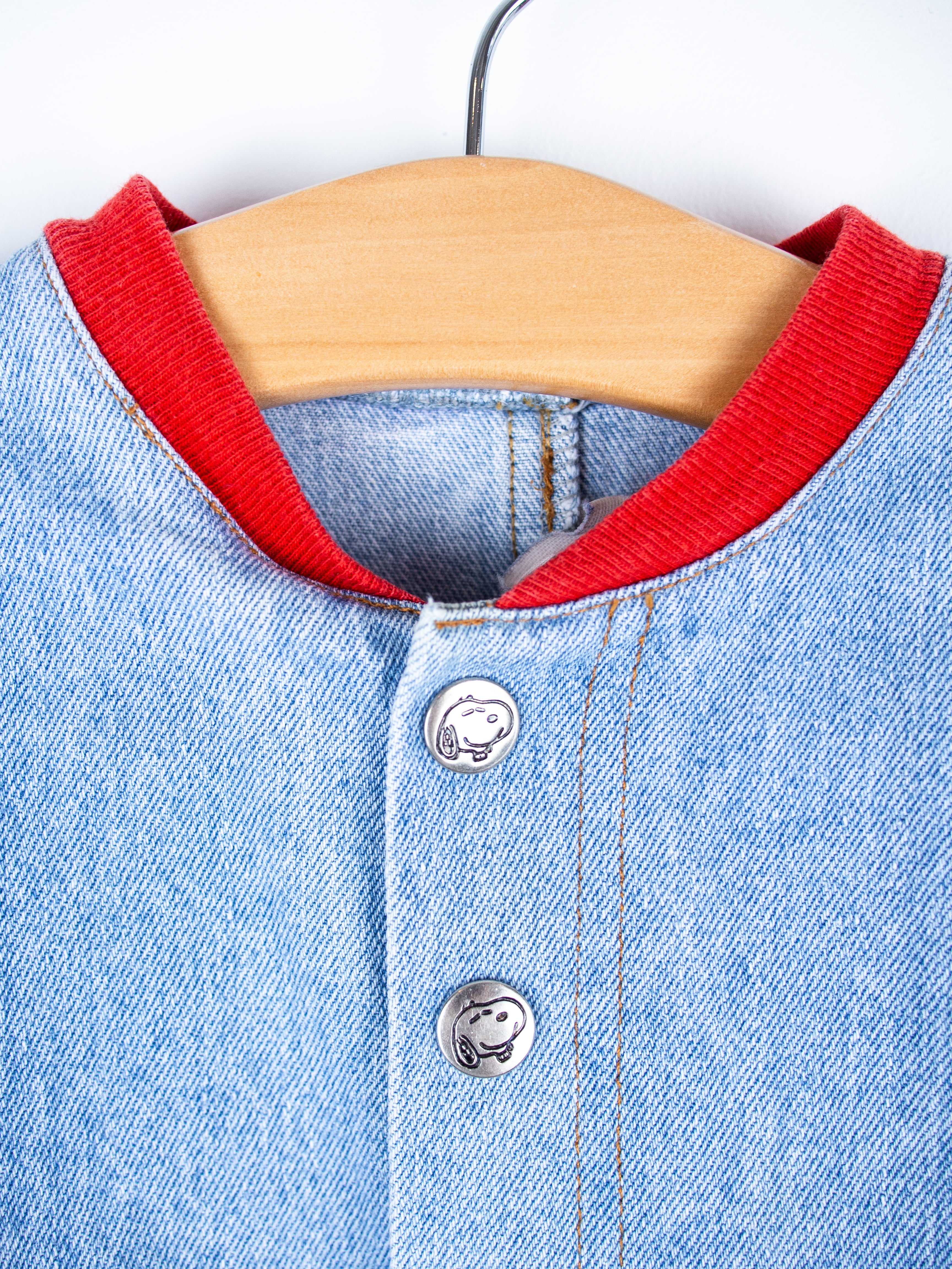 Vintage Rare Snoopy Denim Boiler Suit - Age 24 months