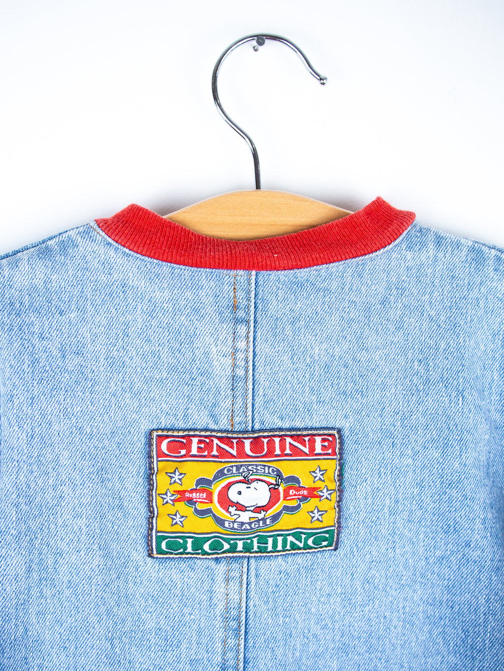 Vintage Rare Snoopy Denim Boiler Suit - Age 24 months