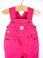 Carhartt Pink Ripstop Dungarees - Age 0-3 months