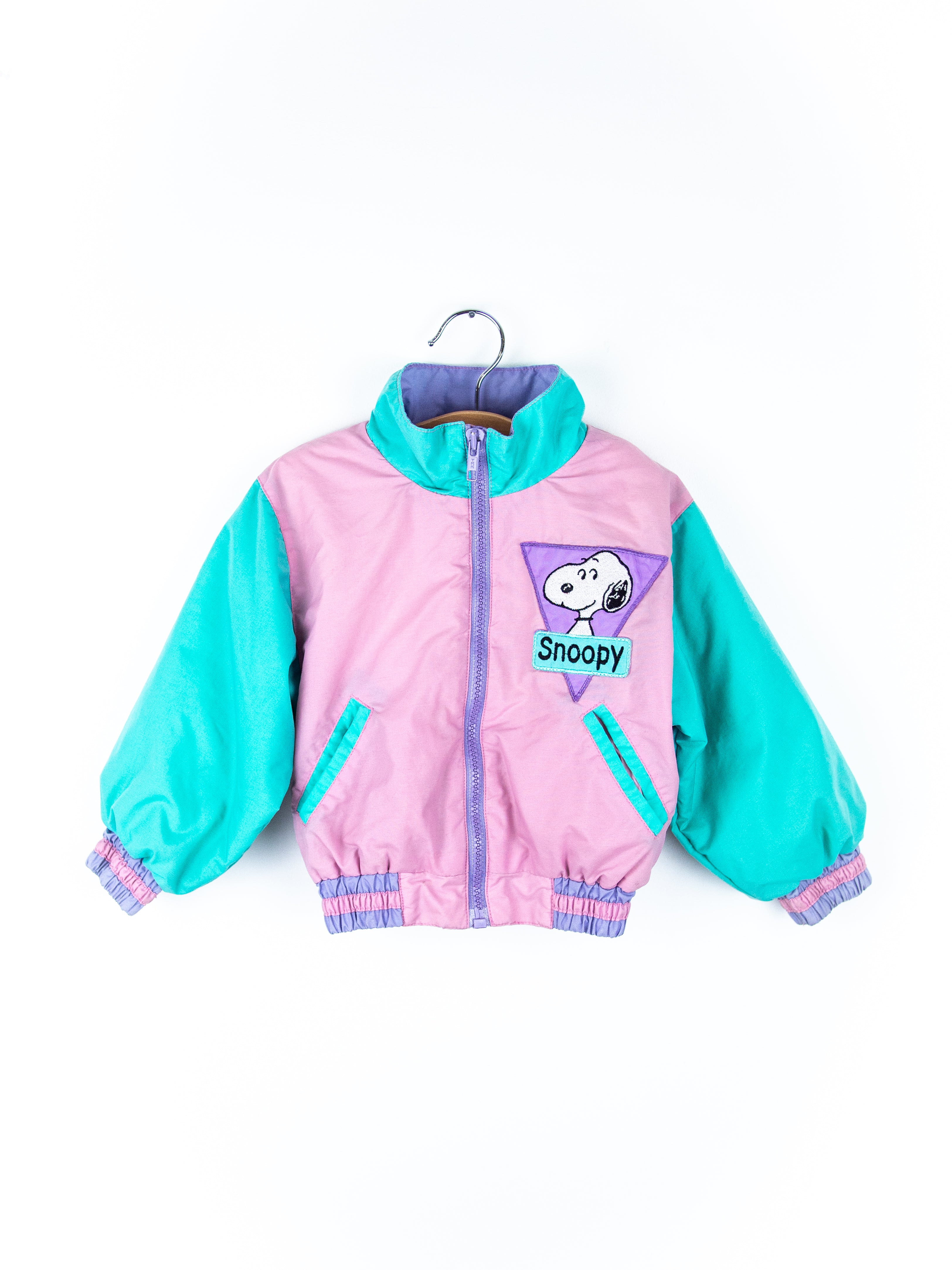 Vintage Snoopy Pastel Shell Jacket - Age 12 months