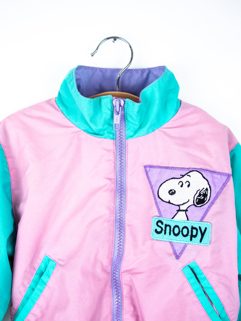 Vintage Snoopy Pastel Shell Jacket - Age 12 months