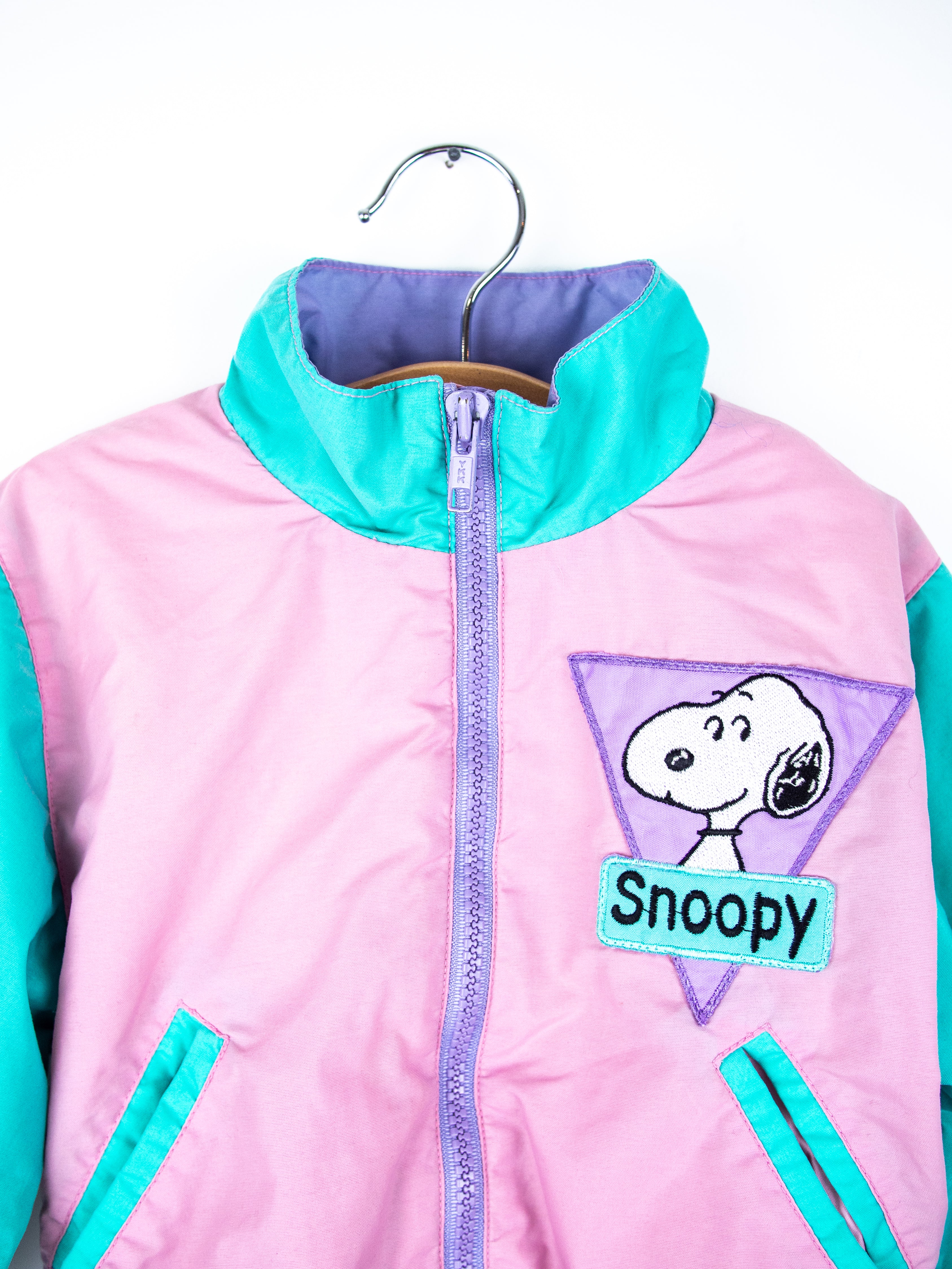 Vintage Snoopy Pastel Shell Jacket - Age 12 months