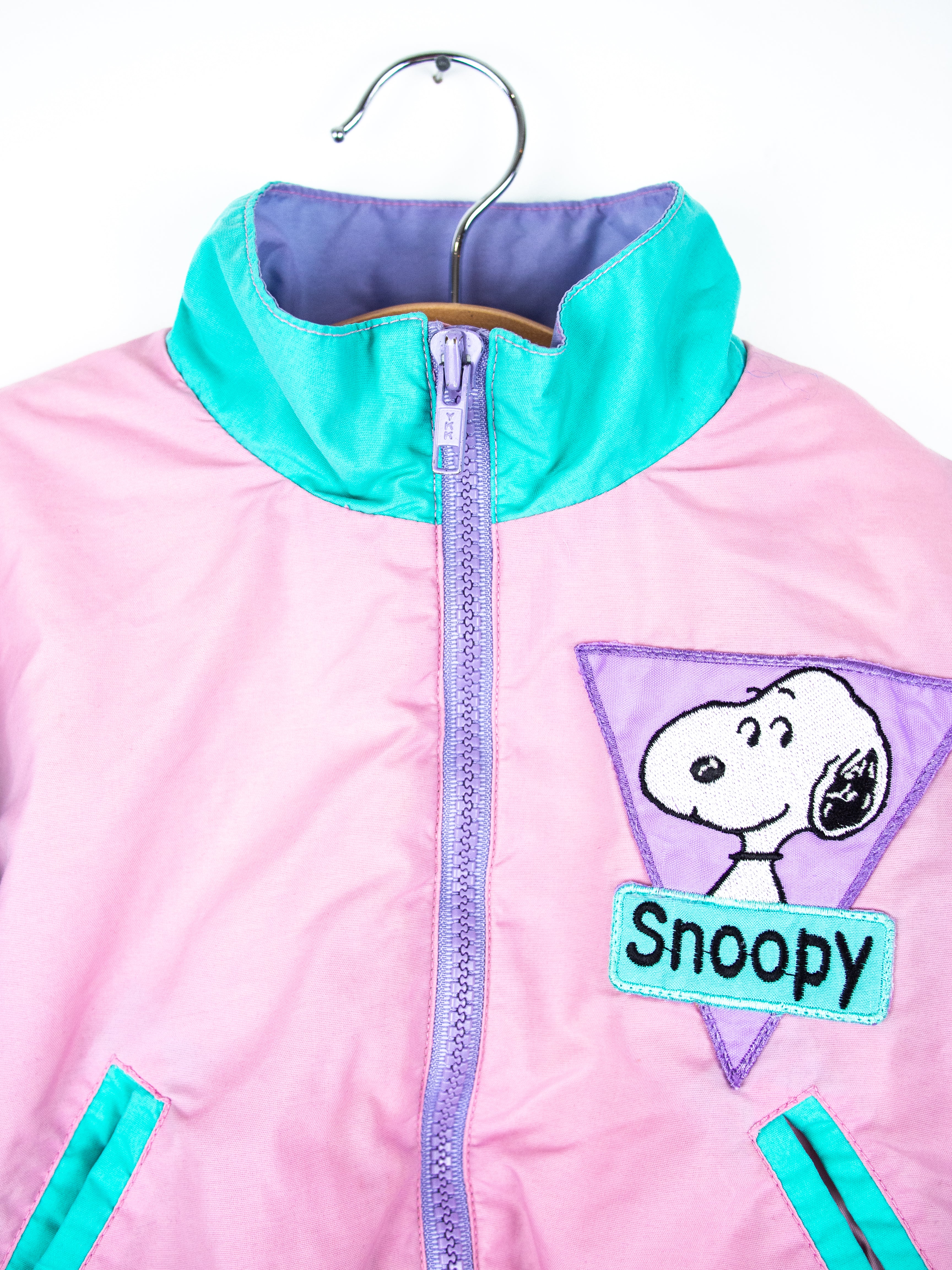 Vintage Snoopy Pastel Shell Jacket - Age 12 months