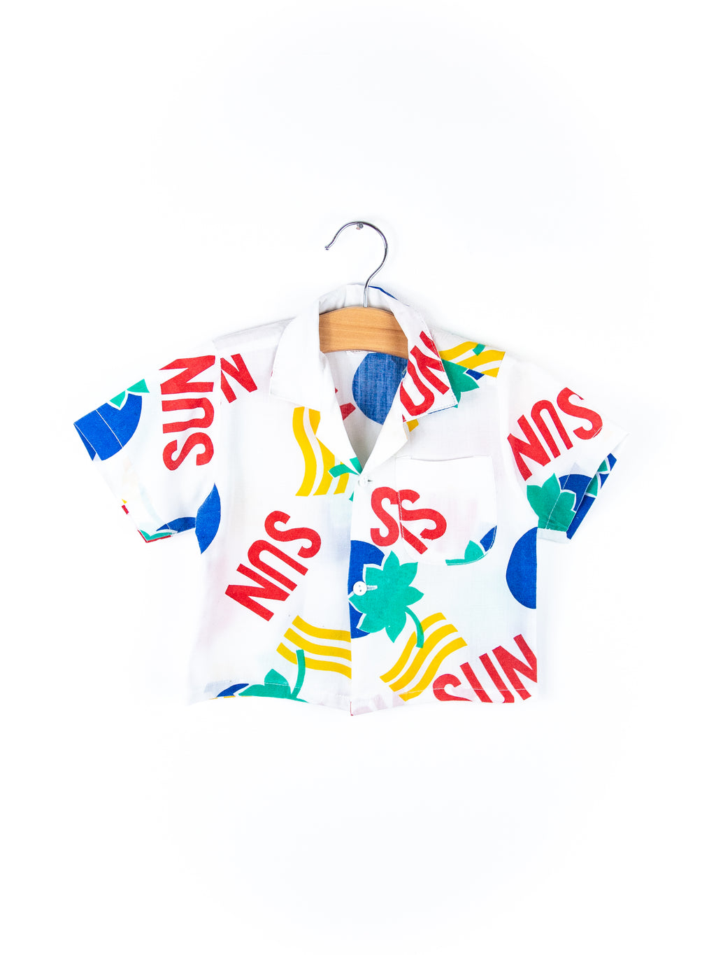 Vintage Sun Print Shirt - Age 12 months