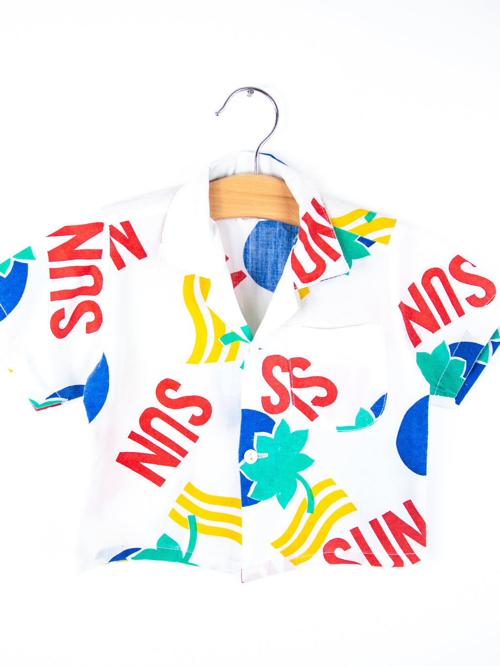 Vintage Sun Print Shirt - Age 12 months