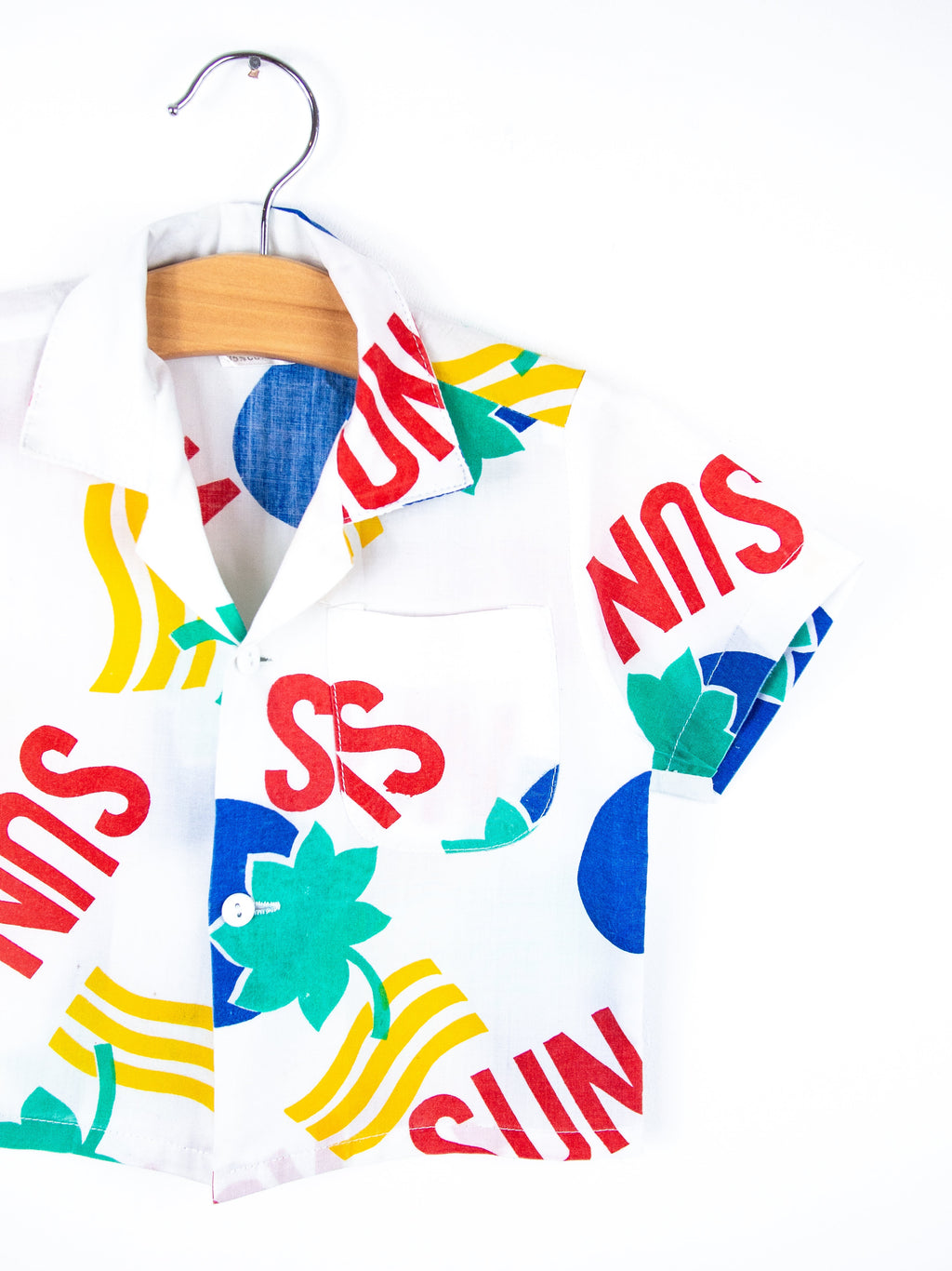 Vintage Sun Print Shirt - Age 12 months
