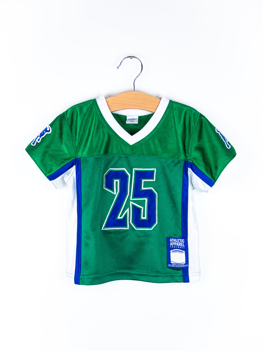 Vintage American Football Green Jersey - Age 18-24 months