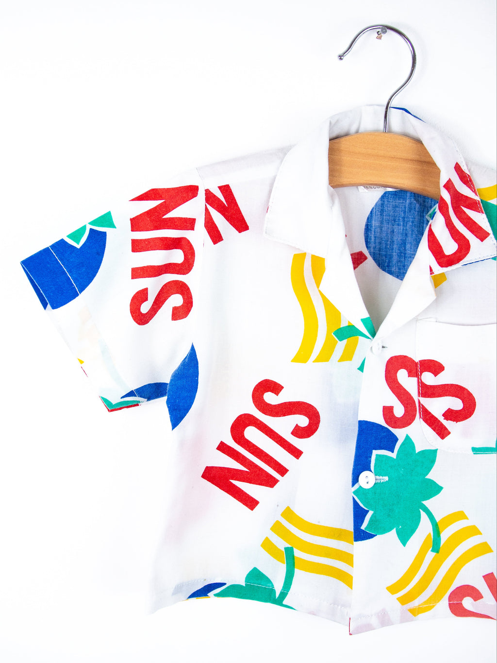 Vintage Sun Print Shirt - Age 12 months