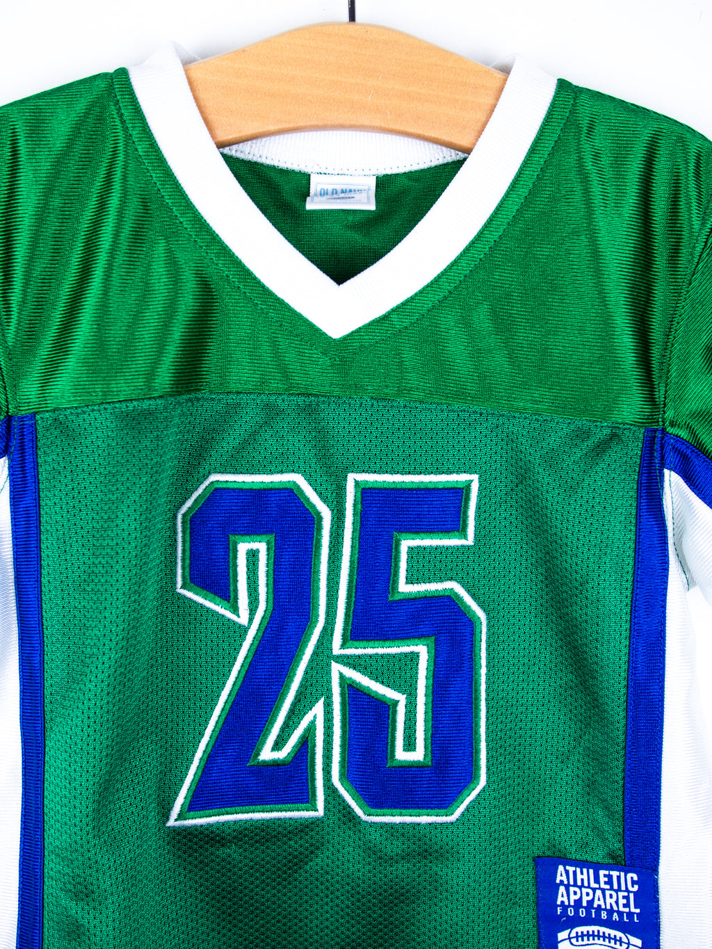 Vintage American Football Green Jersey - Age 18-24 months