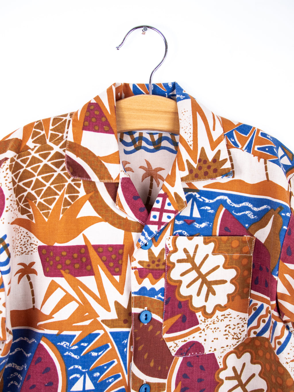 Vintage Fruit Print Shirt - Age 4 years