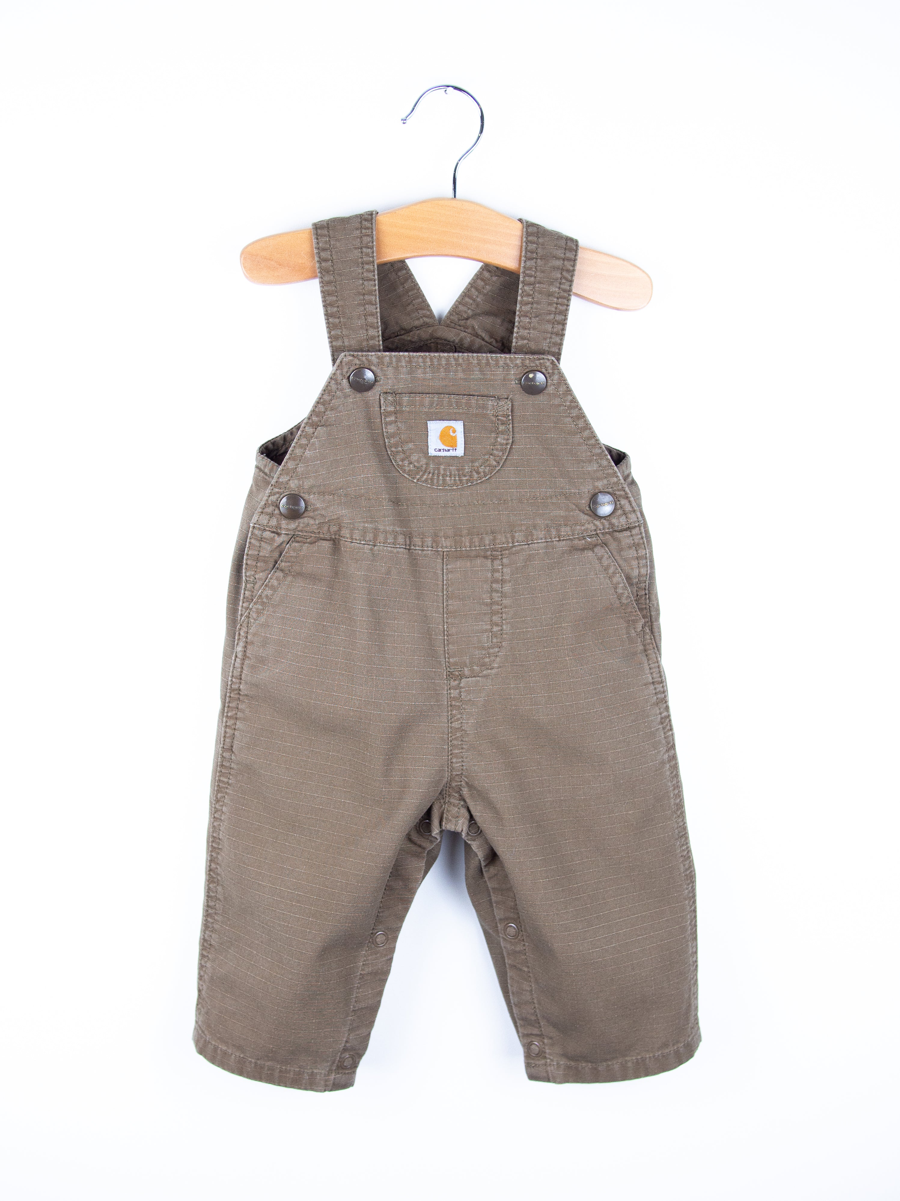Carhartt Stone Canvas Ripstop Dungarees - Age 3 months