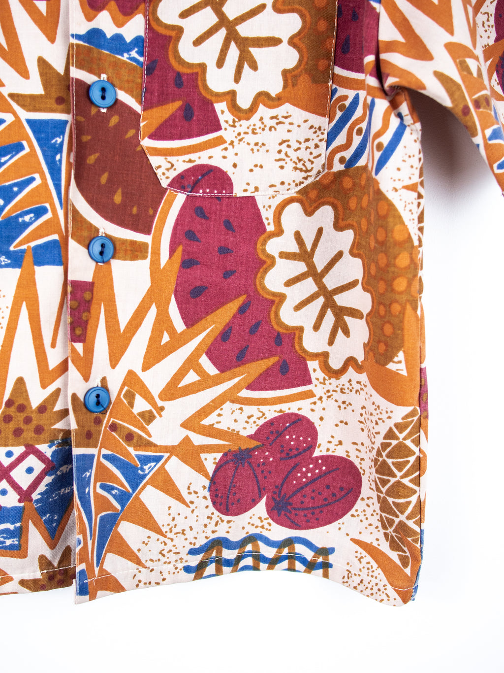 Vintage Fruit Print Shirt - Age 4 years