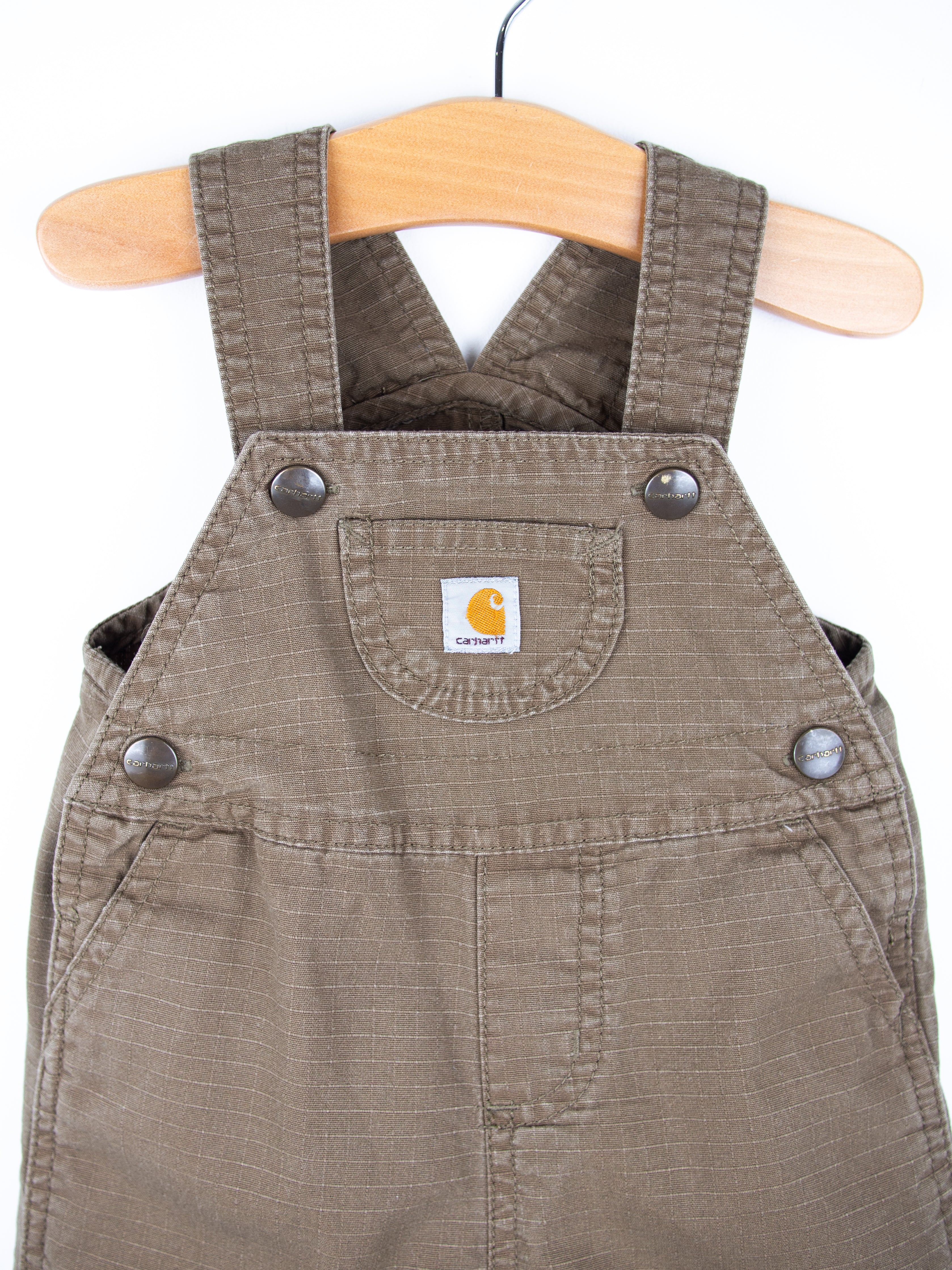 Carhartt Stone Canvas Ripstop Dungarees - Age 3 months