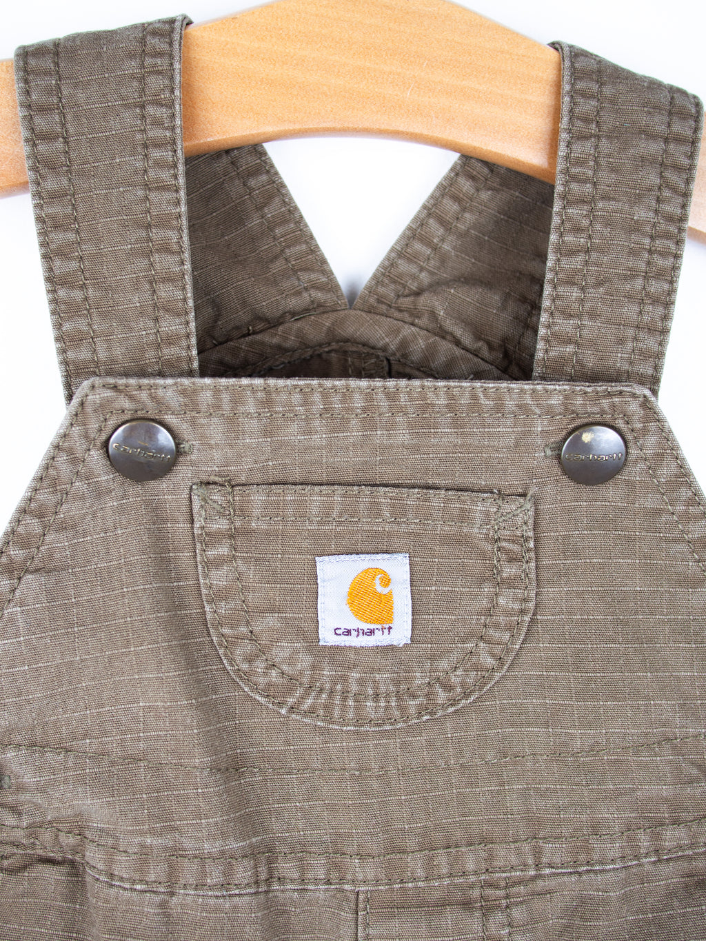 Carhartt Stone Canvas Ripstop Dungarees - Age 3 months