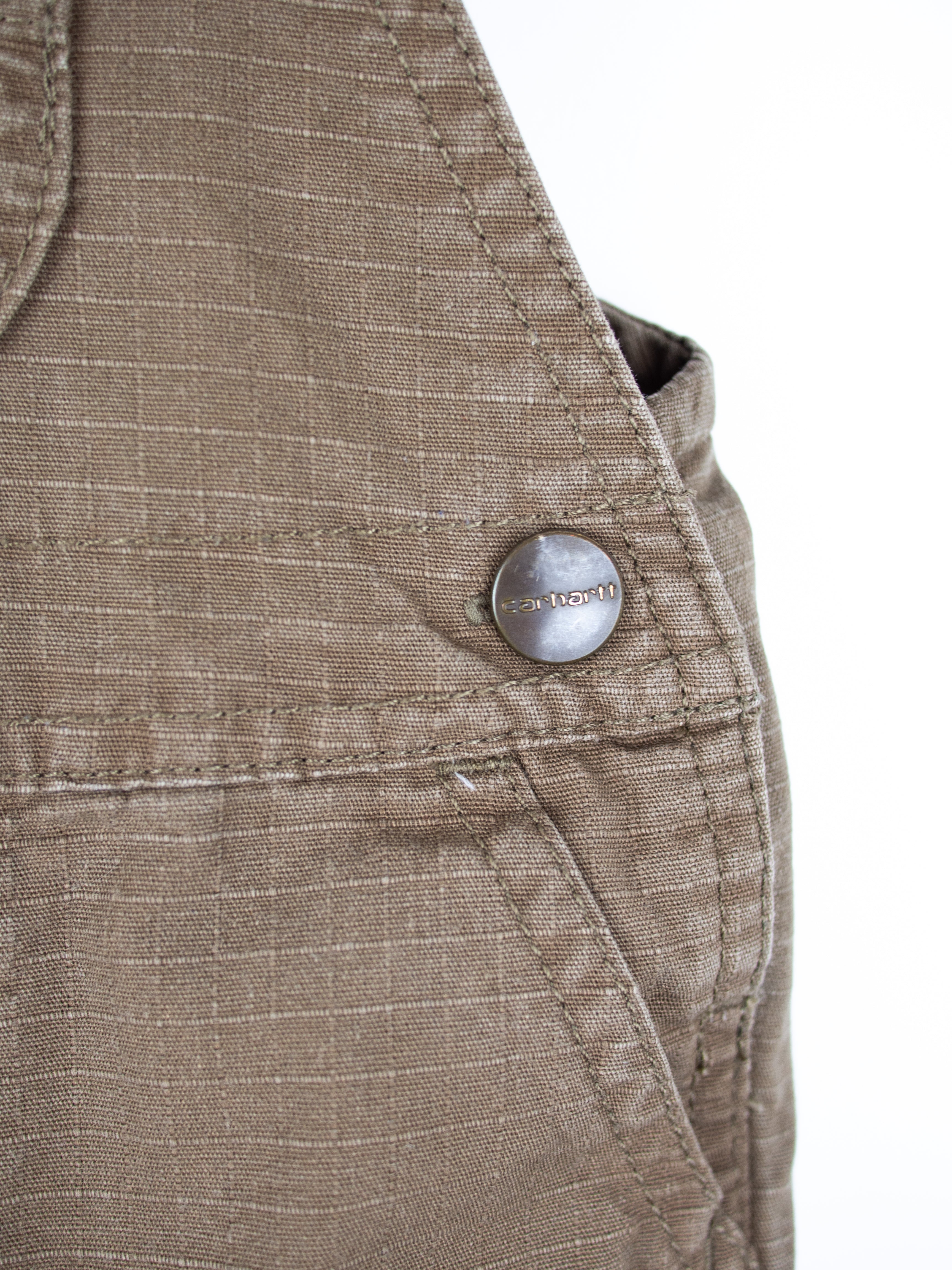 Carhartt Stone Canvas Ripstop Dungarees - Age 3 months