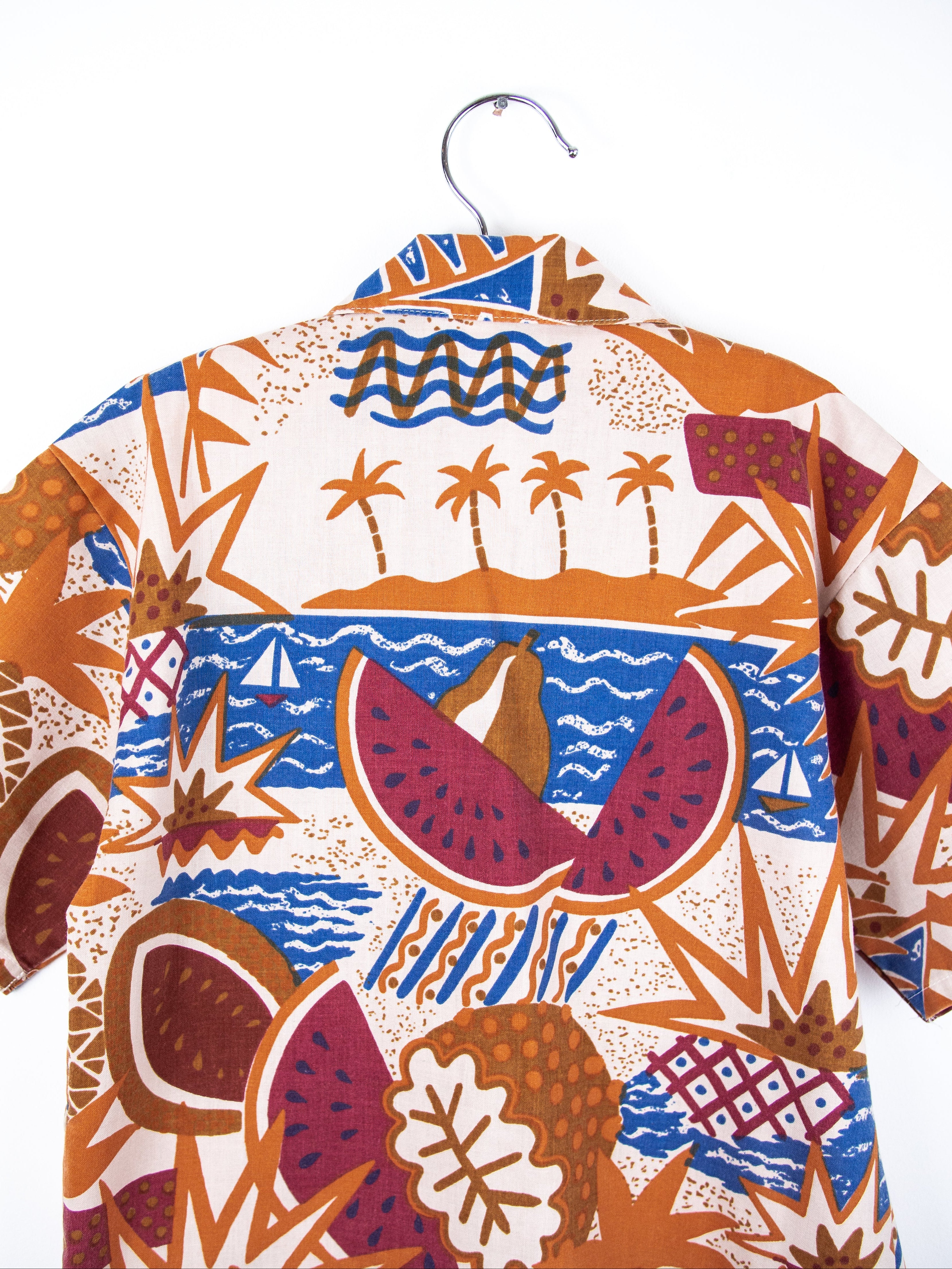 Vintage Fruit Print Shirt - Age 4 years