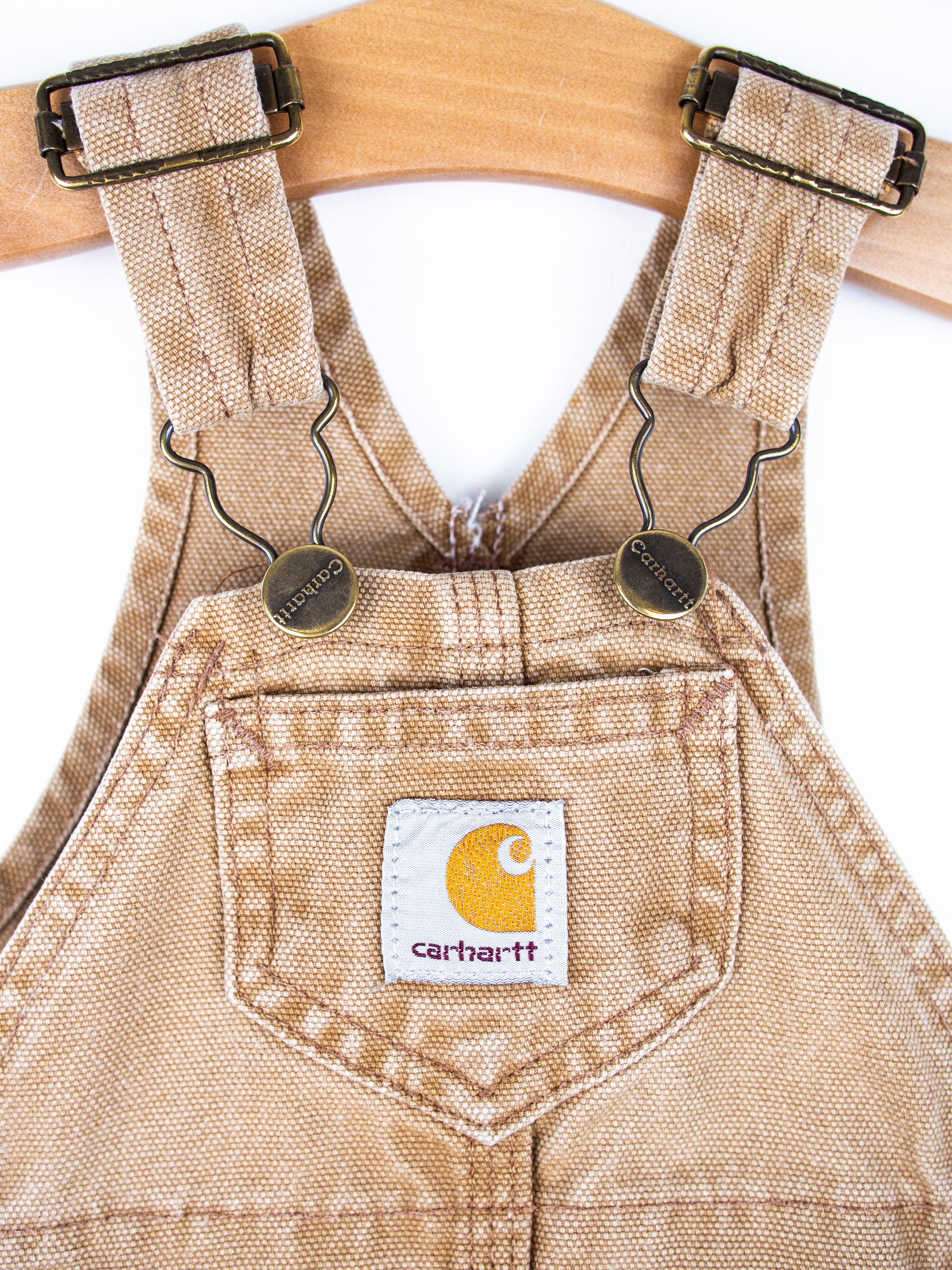 Carhartt Vintage Sand Canvas Dungarees