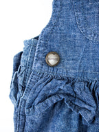 Carhartt Denim Dungaree Romper - Age 0-3 months