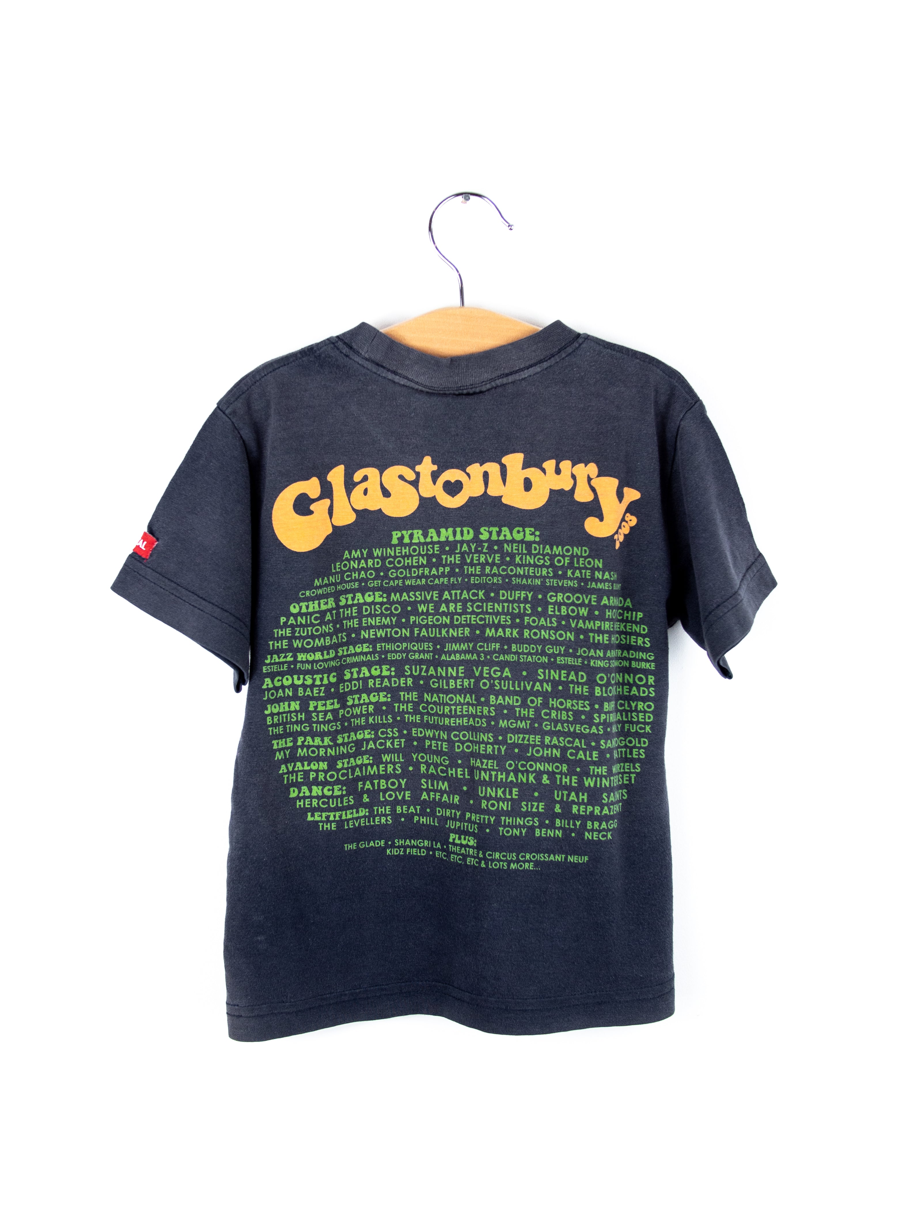 Glastonbury 2008 T-Shirt - Age 3 years