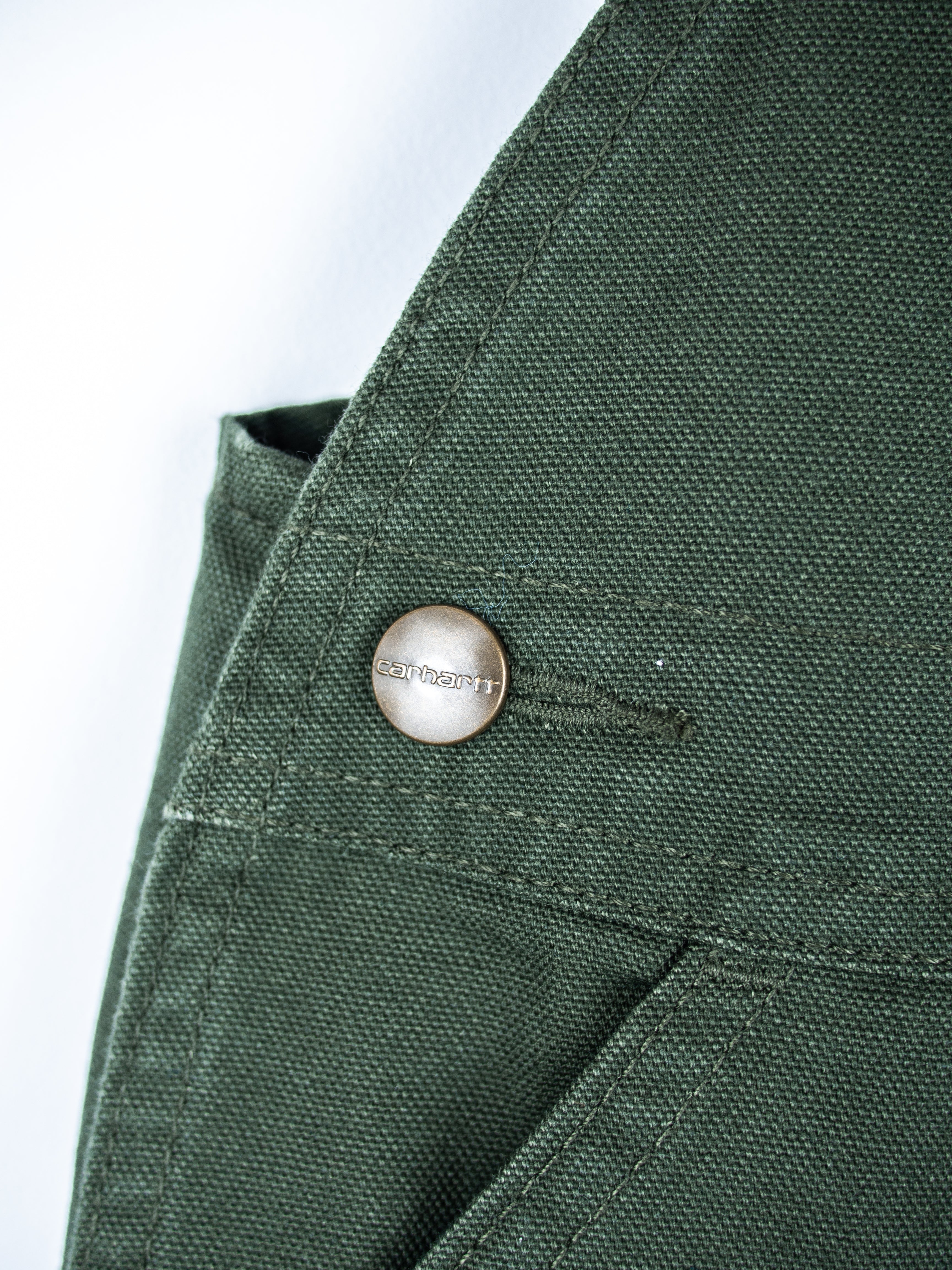 Carhartt Forest Green Canvas Dungarees - NEW WITH TAGS - Age 6 months