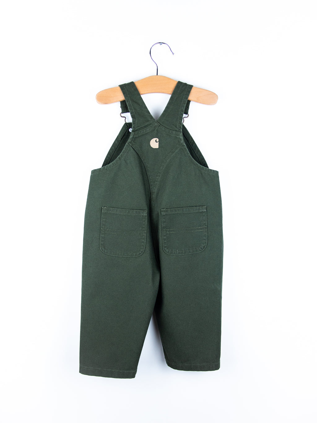 Carhartt Forest Green Canvas Dungarees - NEW WITH TAGS - Age 6 months
